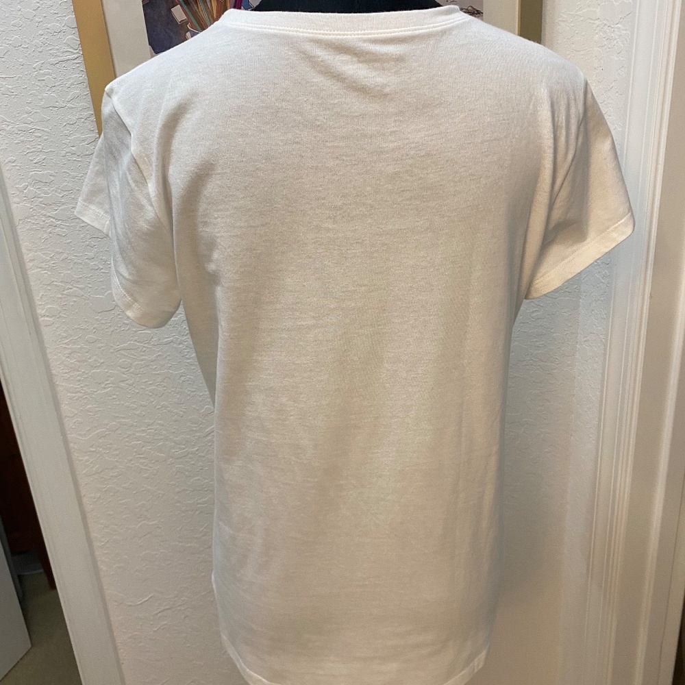 T-shirt, Soft A & F Collection, Santorini Greece, L, New - Picture 2 of 5